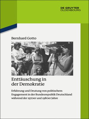 cover image of Enttäuschung in der Demokratie